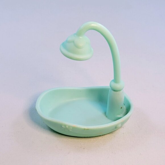 LPS Littlest Pet Shop Blue Bathtub Shower Accessory 2007 Toy Read - Picture 4 of 9